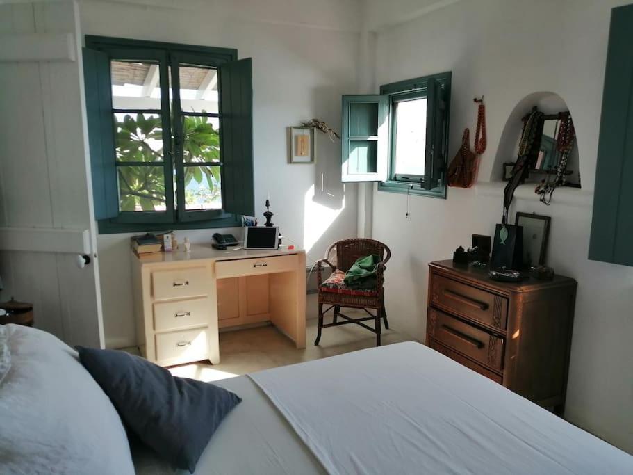 Vila Casa Dei Melograni At Vourlidia Leros Vromolithos Exteriér fotografie